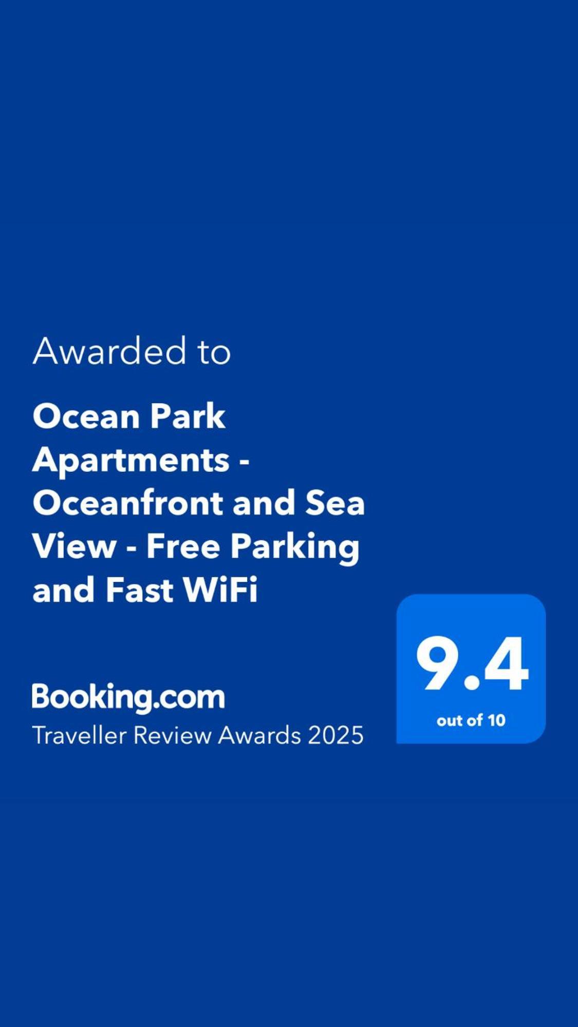 Ocean Park Apartments - Oceanfront - Free Parking And Fast Wifi EDI Exteriér fotografie